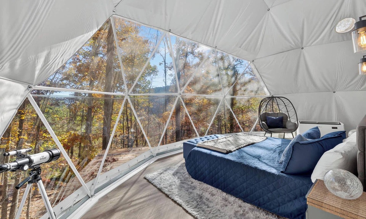 Wardensville House | Glamping dome w/deck & views