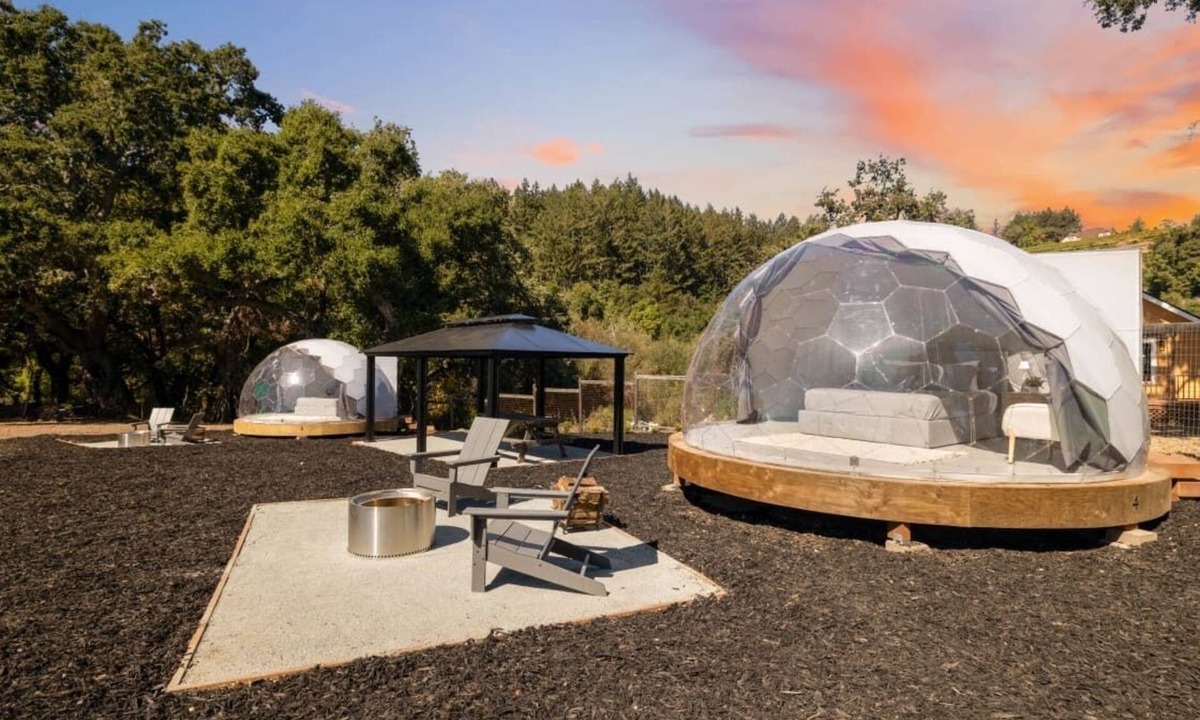 Felton RV Rental | Glamping Retreat 1 Dome