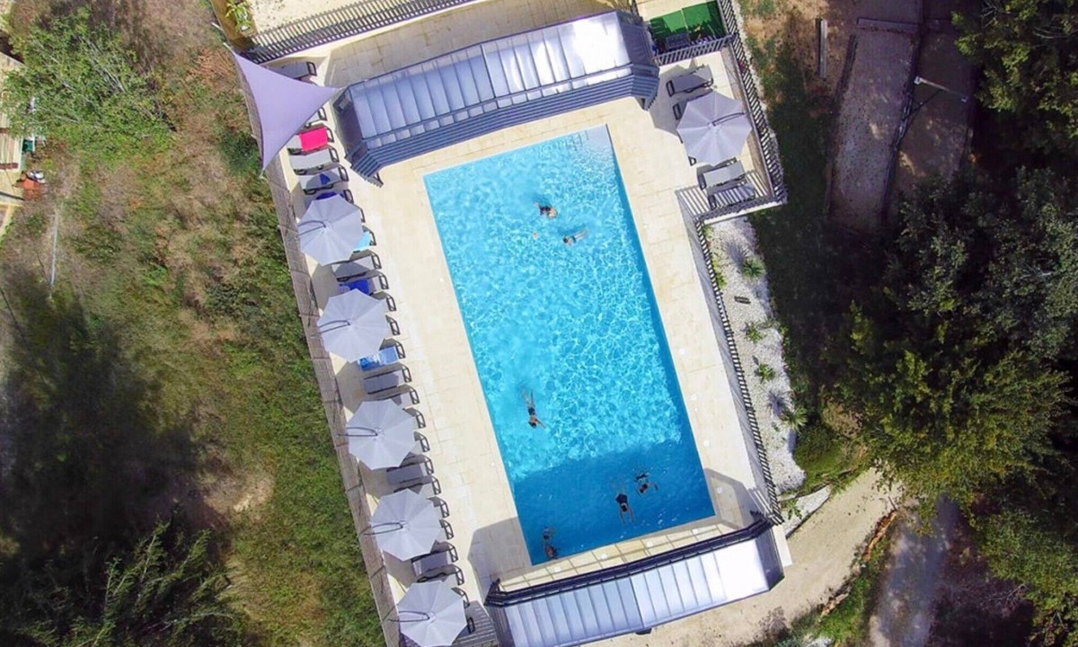 Calviac-en-Perigord RV Rental | Glamping “Safari Tent” with Shared Pool