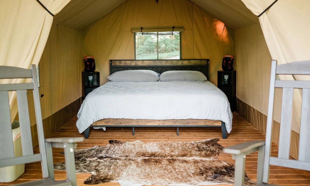 Knoxville Cabin | GlampKnox Canvas Campground - Tree Solo