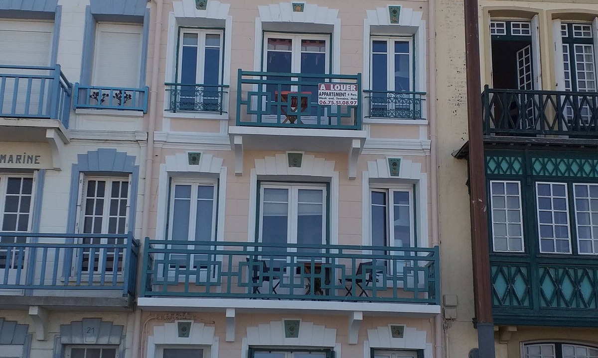 Mers-les-Bains Apartment | GOELAND Appartement Face Mer Grand Balcon