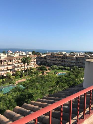 Sant Carles de la Rapita Apartment | Golden Beach ático en complejo residencial con piscina