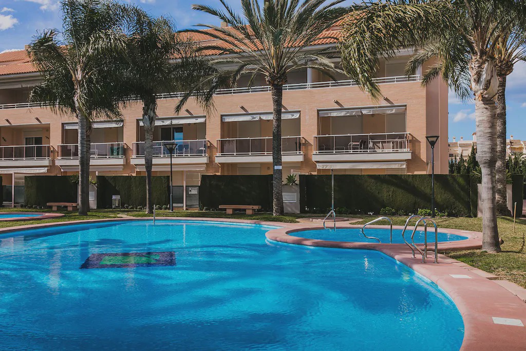 Platja de l'Arenal Apartment | Golden Gardens Luxury Wifi A/C & GYM