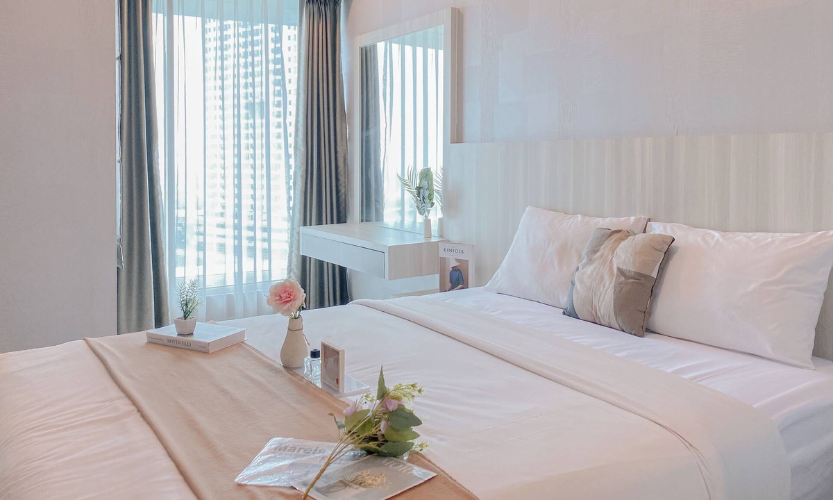 Pekayon Jaya Apartment | Good Choice And Homey Studio Grand Kamala Lagoon Apartment
