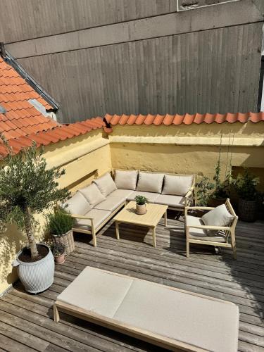 Copenhagen K Apartment | Good location - Private rooftop