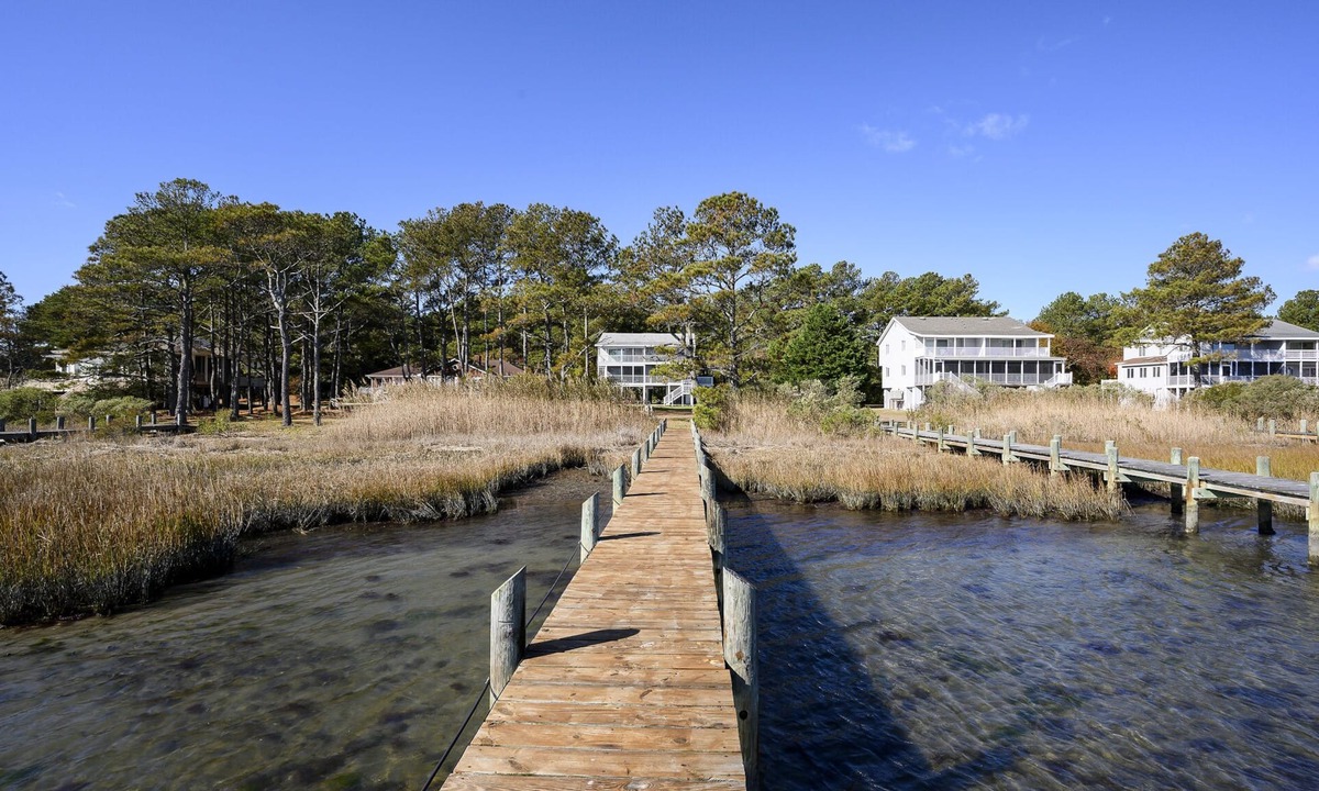 Piney Island House | Gorgeous duplex with dock by Seaside Vacations & Sales