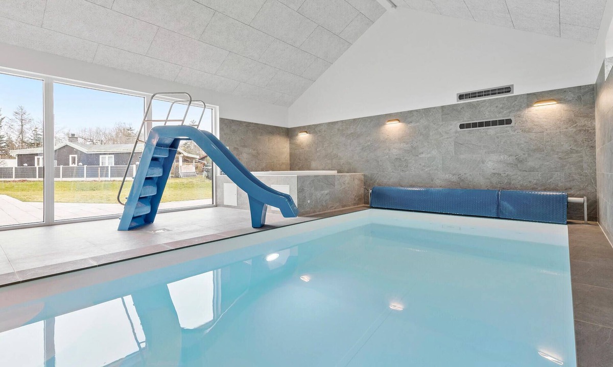 Fjellerup House | Gorgeous home in Glesborg with sauna