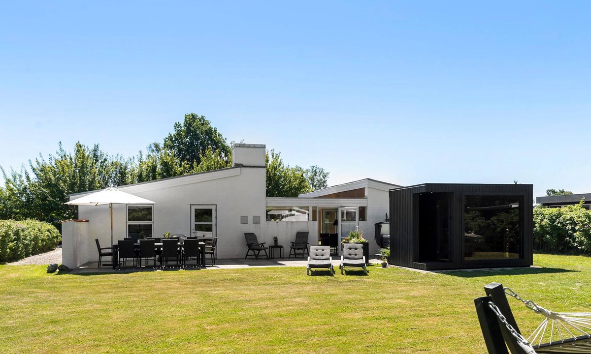 Skovmose House | Gorgeous home in Sydals with sauna
