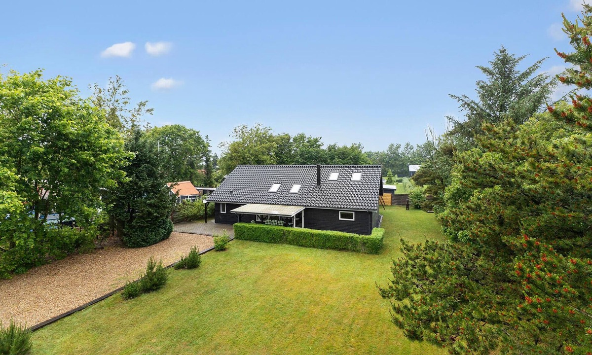 Skaven Strand House | Gorgeous home in Tarm with sauna