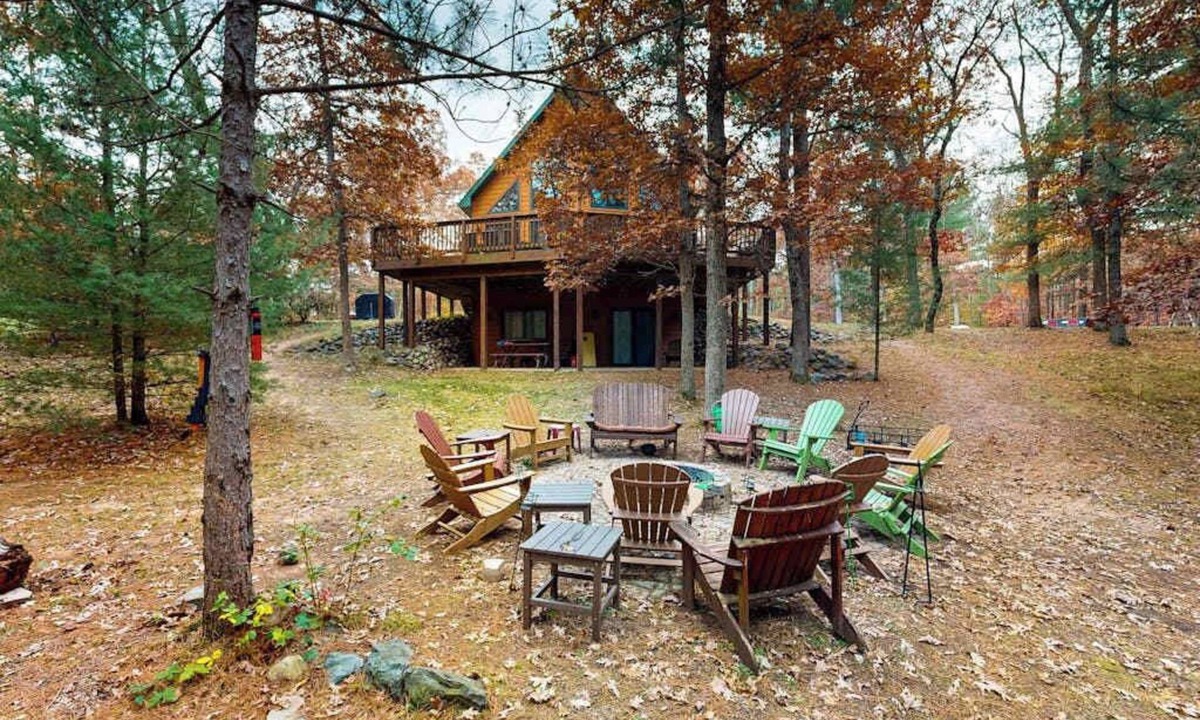 Friendship House | Gorgeous home w/shared dock and lake access - spacious deck and firepit