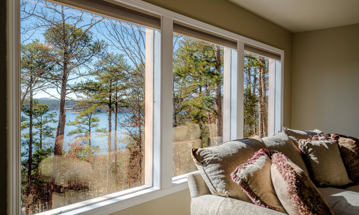 Hot Springs Village House | Gorgeous Lake Views, 2 living areas, large porch, Central Location