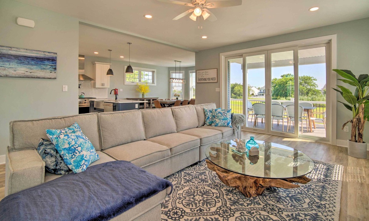 Brigantine House | Gorgeous Newly Built Home: Golf Course View!