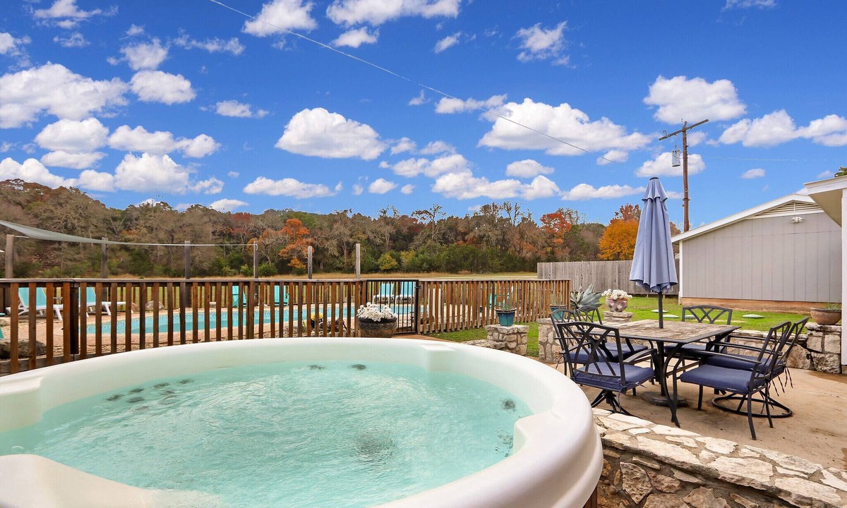 Wimberley House | Gorgeous recently renovated 4 bedroom home with a pool and hot tub