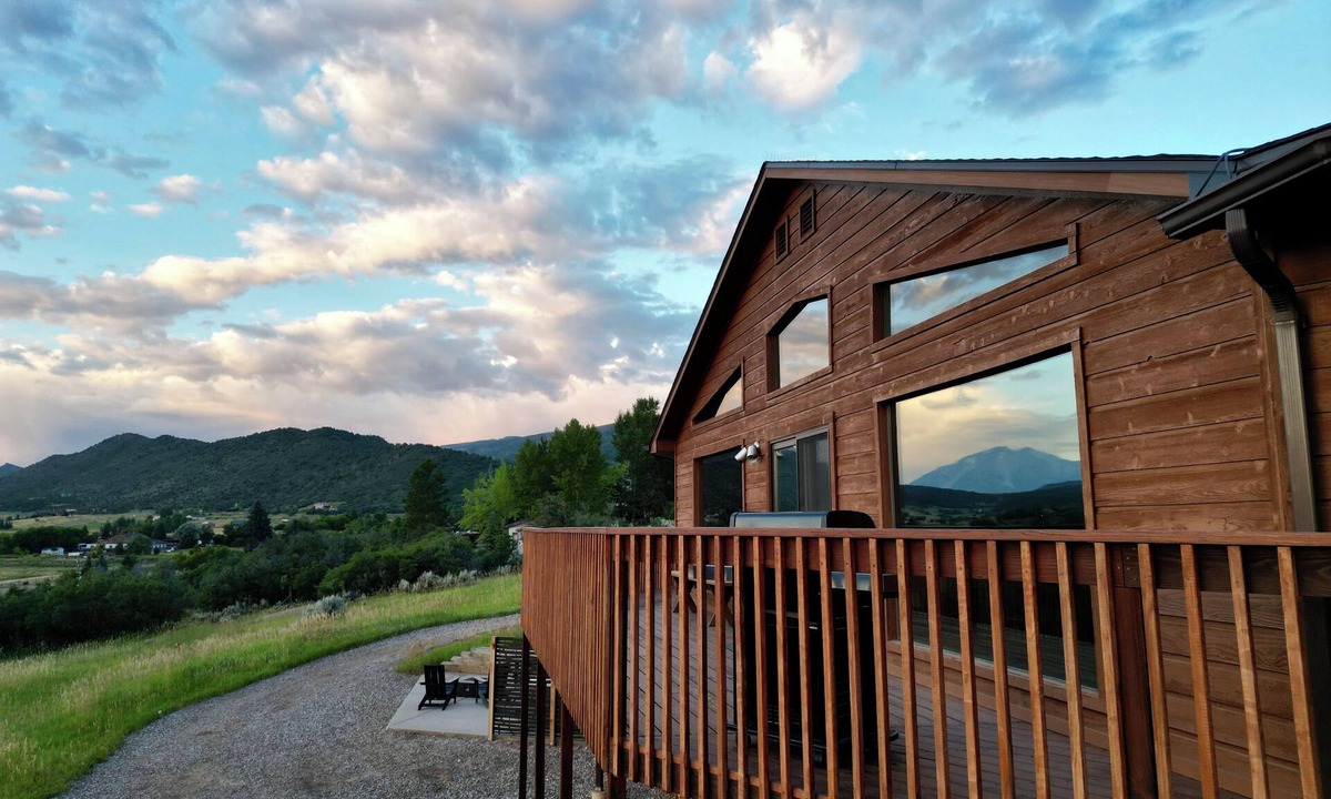 Glenwood Springs House | Gorgeous Retreat with Mountain Views, Open Living, Game Room, Hot Tub