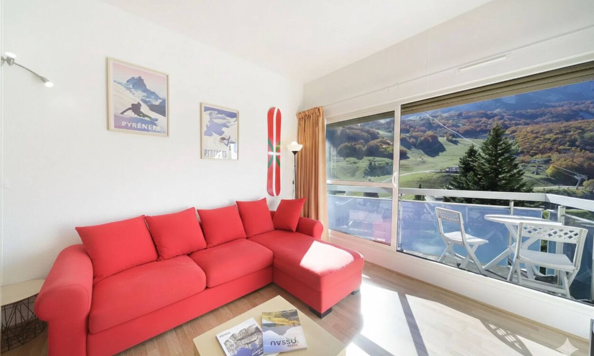 Eaux-Bonnes Apartment | Gourette Euroneige Pied de piste - 6 people