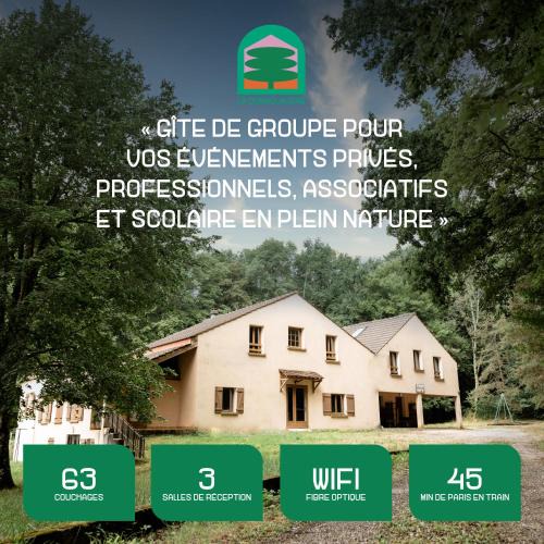 Saint-Augustin House | Grand Gîte de Groupe La Donaclaudré - 63 pers - Paris Disney