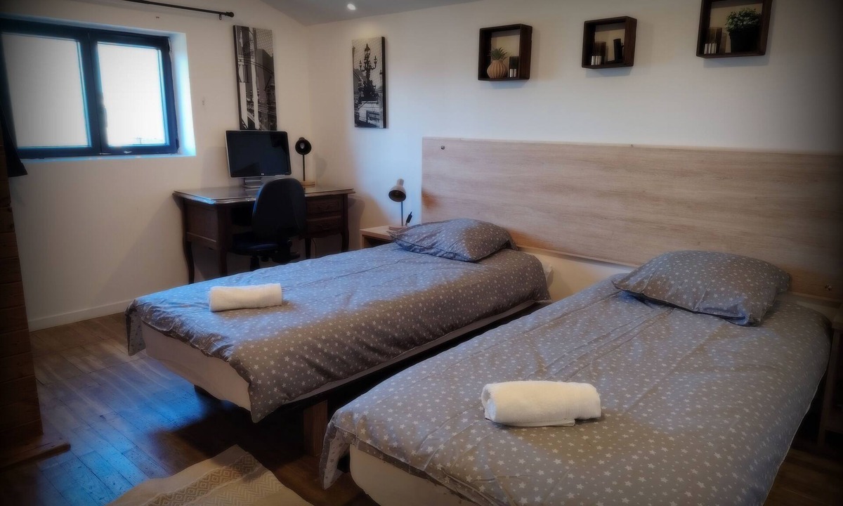 Anetz Bed & Breakfast | Grand loft du Moulin - 2-traveler room near Ancenis