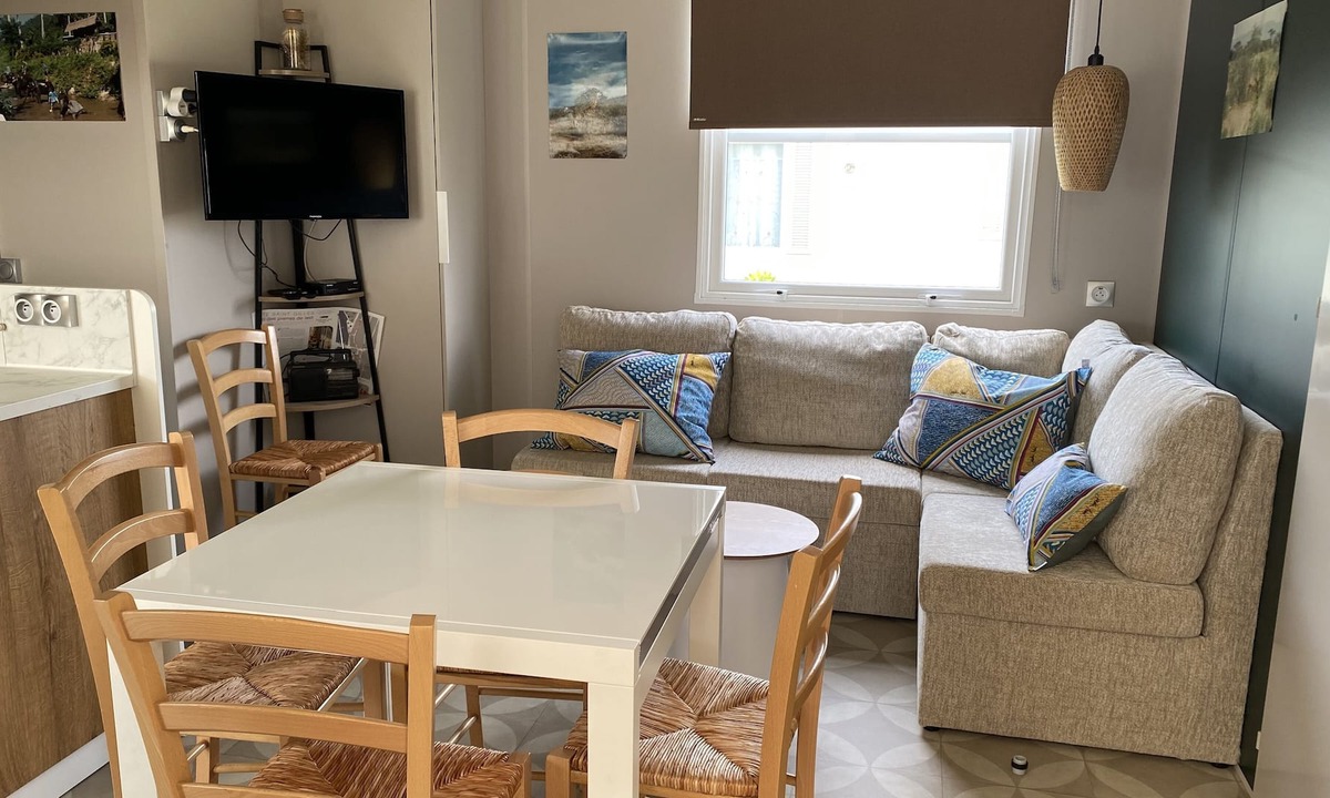 Le Fenouiller House | Grand Mobil Home Neuf Avec Tout Confort et Terrasse Fermée sur 18 m²