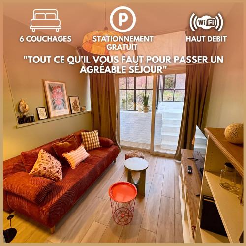 Arras Apartment | Grand RDC 6 Pers Arras Stationnement gratuit