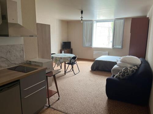 Bourbonne-les-Bains Apartment | Grand studio proche commerces