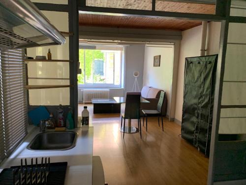 Champagnole Apartment | Grand studio tout confort sur cour