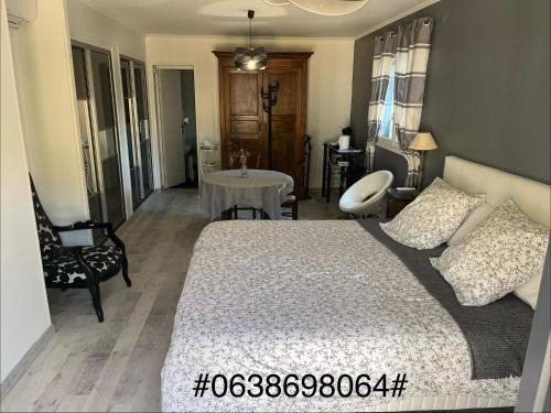 Cornebarrieu Apartment | Grande Chambre meublee