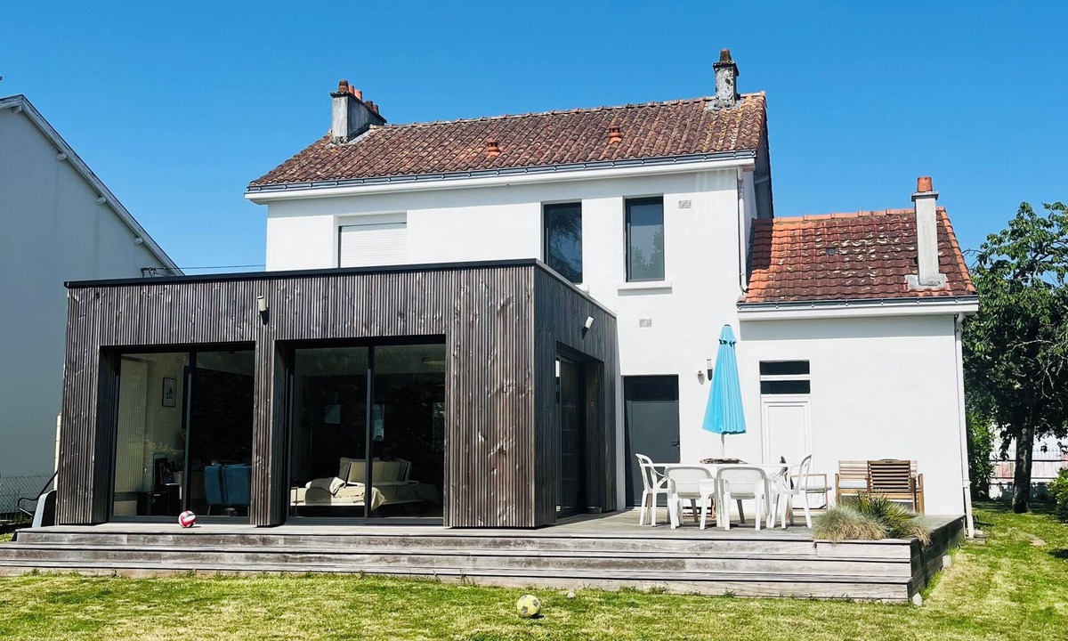 Les Sorinieres House | Grande Maison Lumineuse Avec Terrain au Calme Proche de Nantes