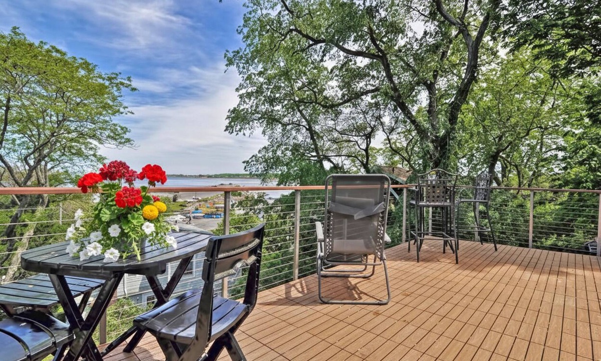 Rockport House | Granite Pier: Blends craftsmanship with modern amenities. Water views!