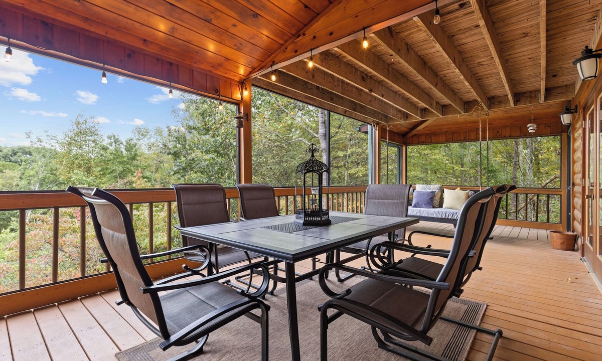 My Mountain Cabin | Great Access, Screened Porch, Hot Tub, Fire Pit