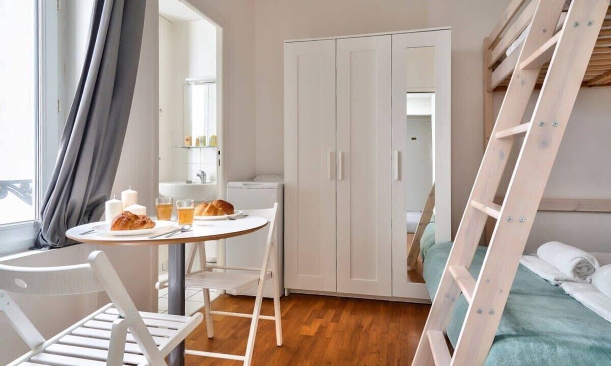 Batignolles Apartment | Great Studio-Coeur du 17e-Bail Moyenne Durée (2G)
