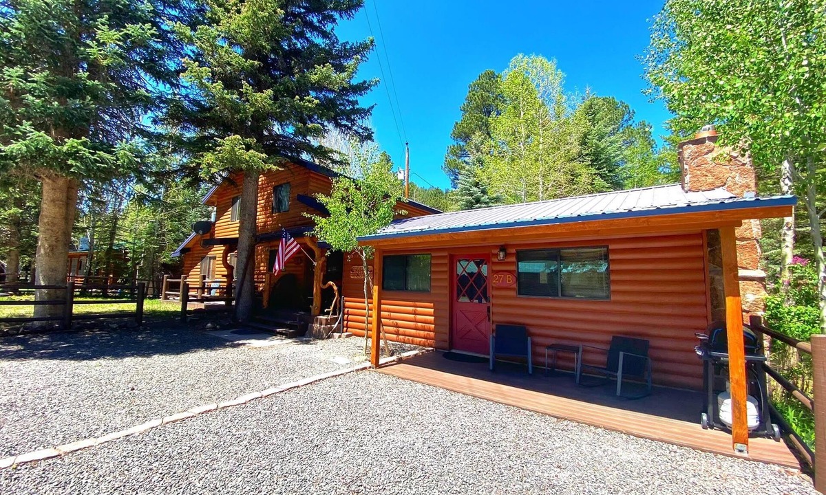 Greer Cabin | Greer Cabin And Guest Cottage-Full Property- Sleeps 12!