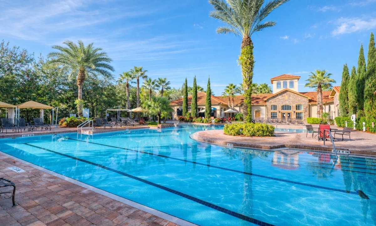 Four Corners Condo | Ground-Floor 3BR Tuscana Resort Condo | No Stairs | Resort Pool Hot Tub & Theater | Near Disney!