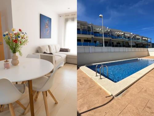 Vinaros Apartment | Ground floor apartment on the seafront with pool