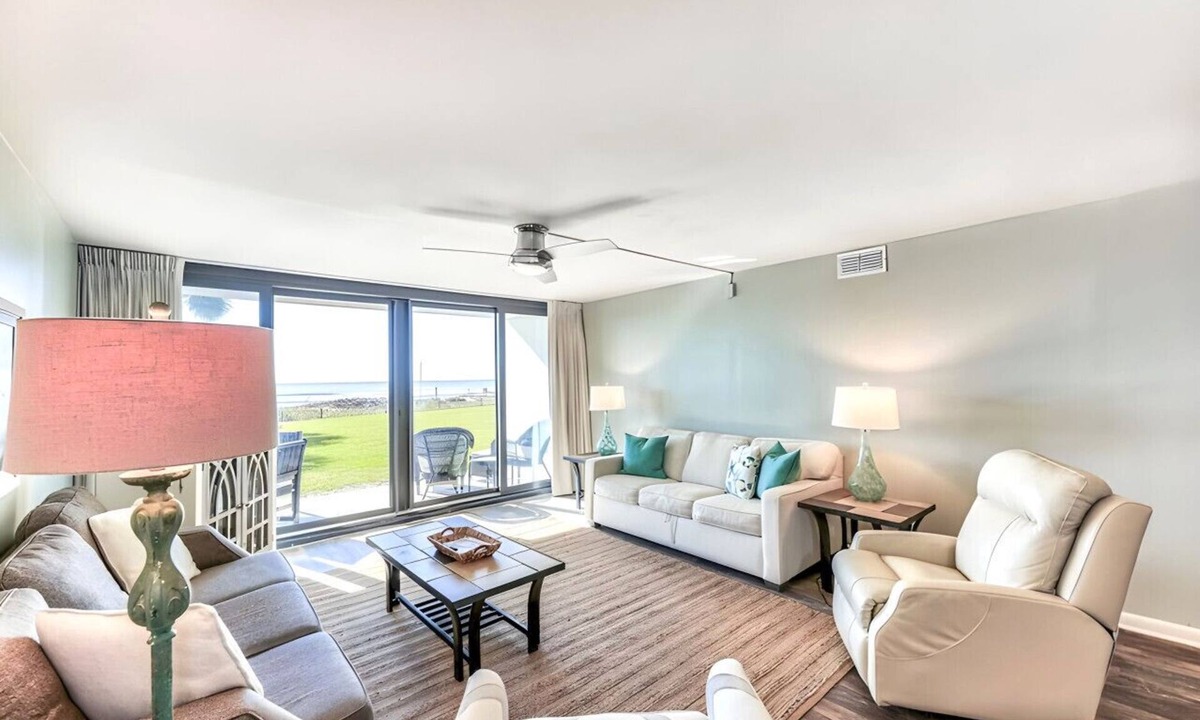 Orange Beach Condo | Ground Floor - Beach Front Location - Sand Is Just Steps From Your Door