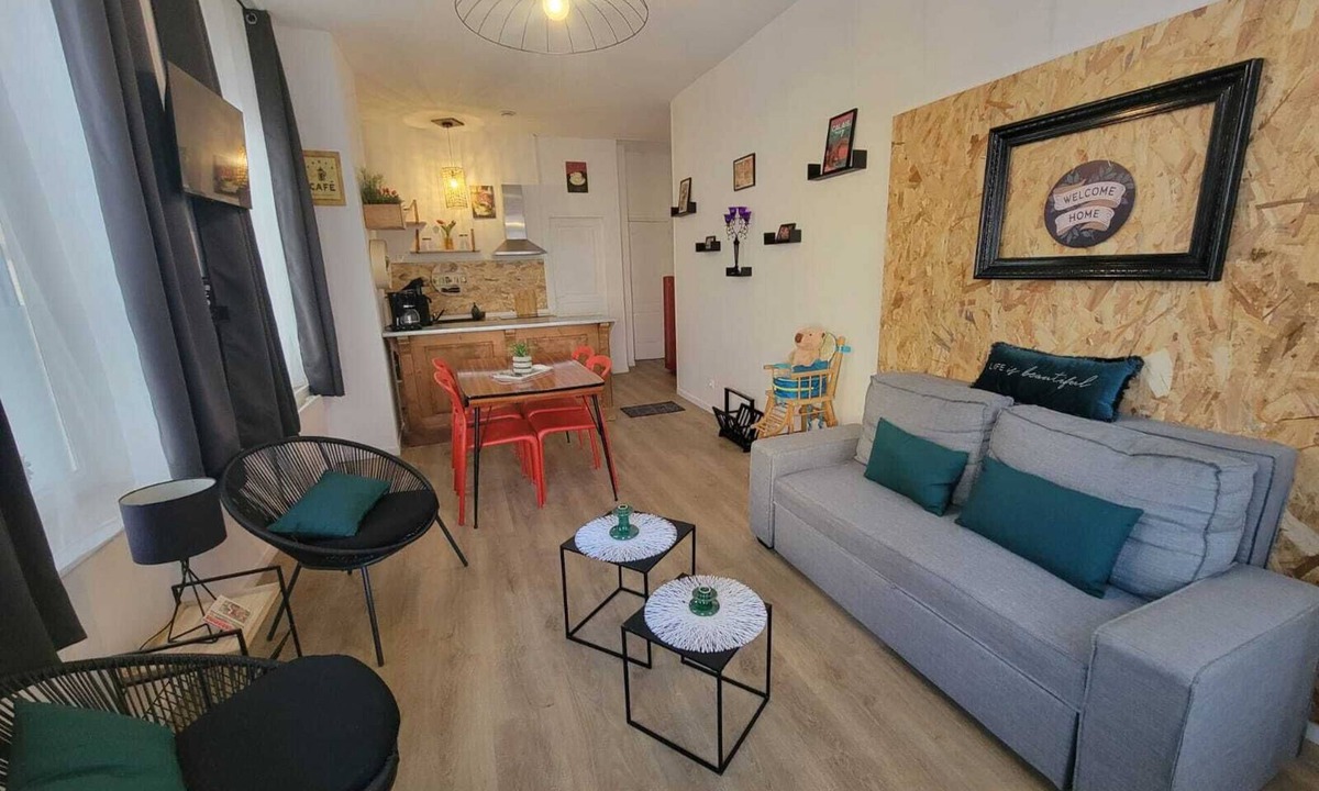 Gare Apartment | Ground floor in the heart of downtown Calais