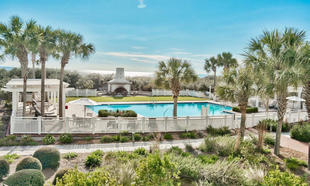 WaterSound Beach Condo | Gulf Front! Beach Access! 4 Bikes!