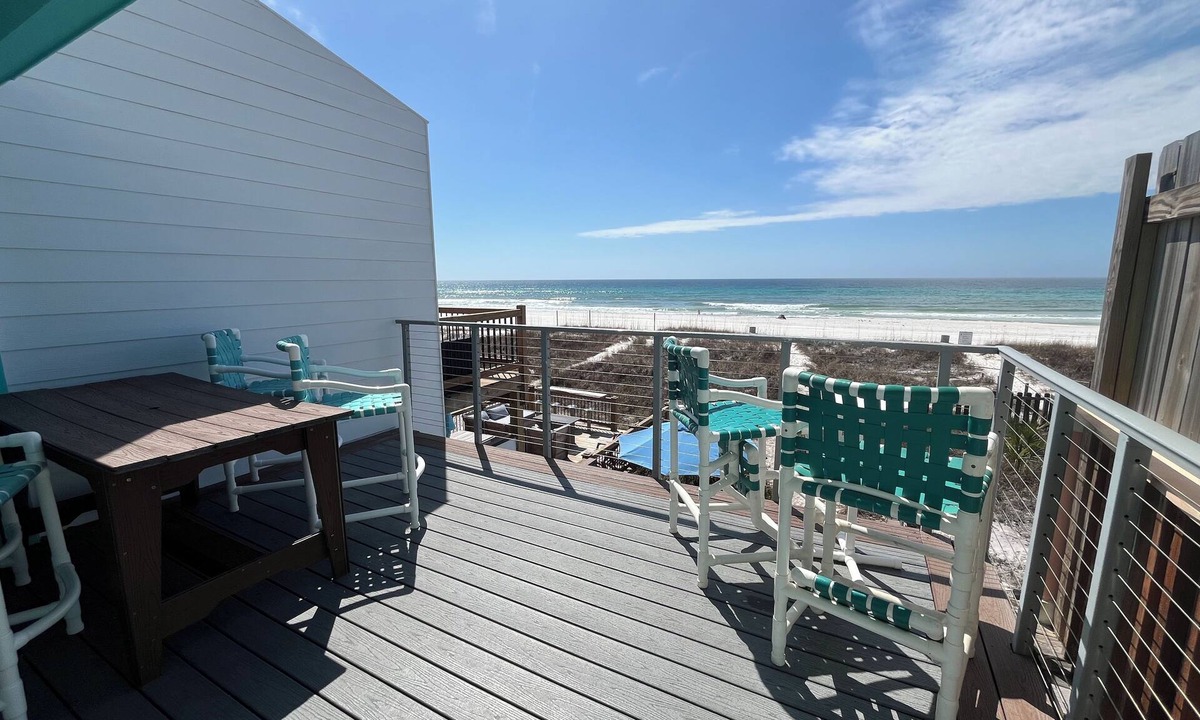 Panama City Beach House | Gulf front! Right on the Beach! Dog friendly!