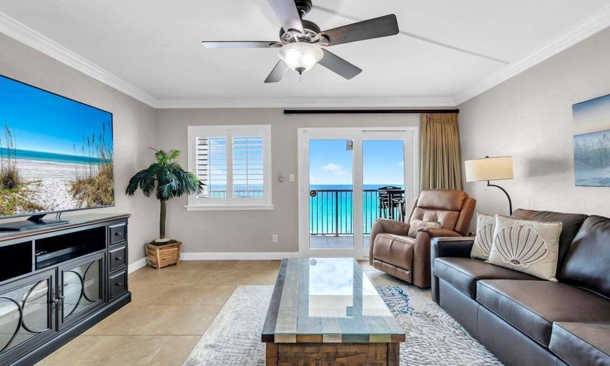 Holiday Isle Condo | Gulf Front With the Best Sunrise View, Plus FREE Beach Service (603)