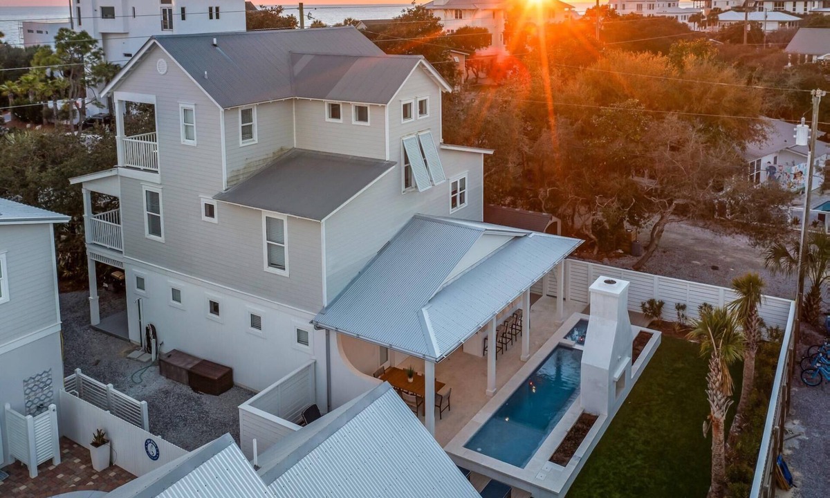 San Juan House | Gulf Views! Private Heated Pool! LSV! Steps from Beach!