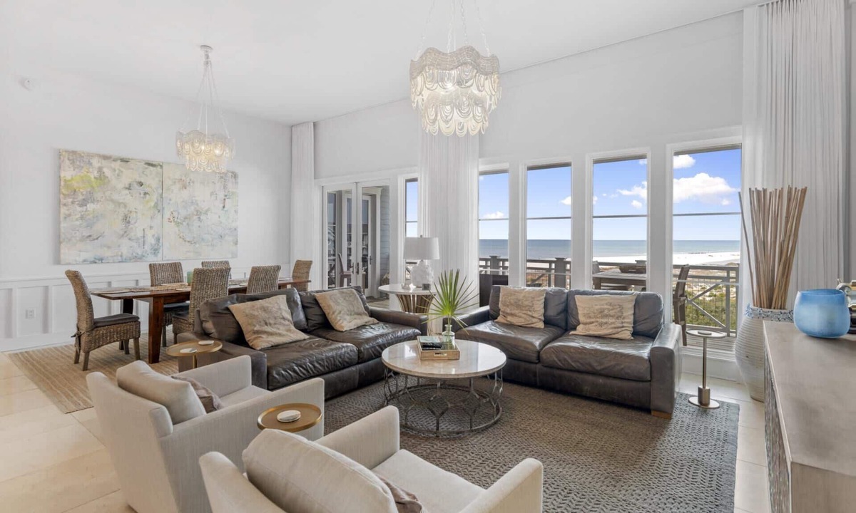 WaterSound Beach Condo | Gulf Views! Professionally Decorated! Community Pool!