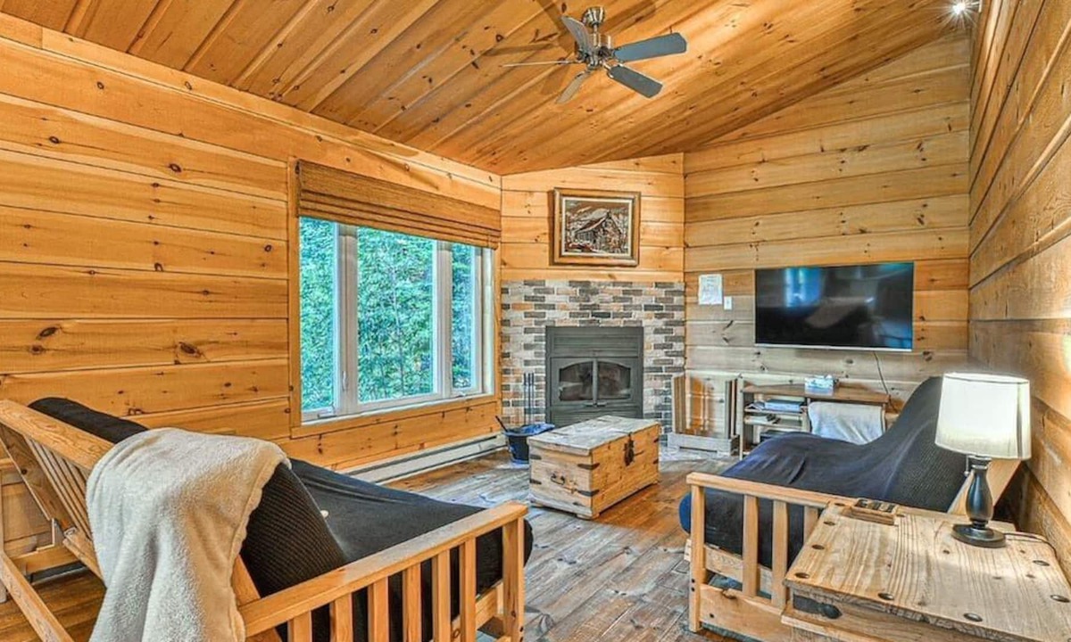 Notre-Dame-de-la-Merci House | Hôtel à la maison - Chalet le Rossignol avec spa