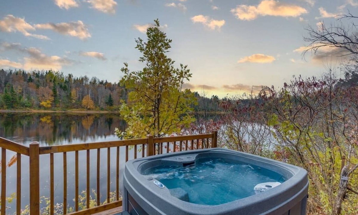 Mauricie Ski Chalet | Hôtel à la maison - L'Apéro des Chutes avec spa