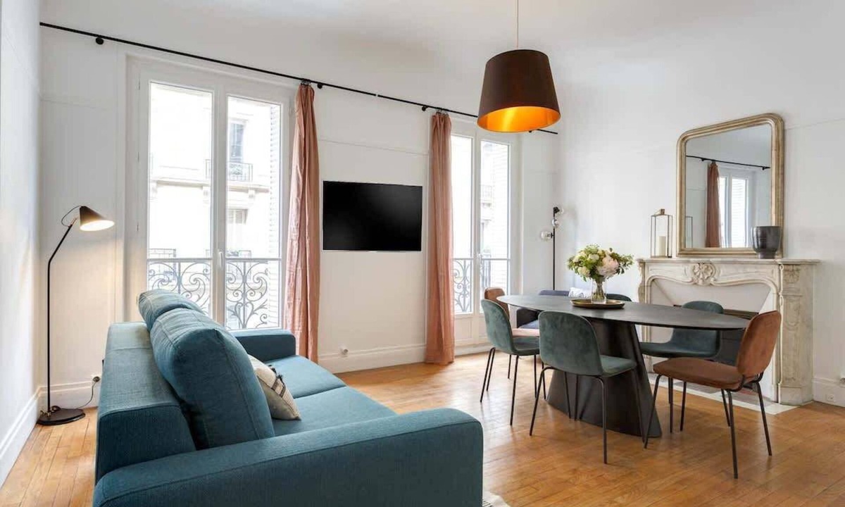 Quartier de la Plaine-de-Monceaux Apartment | Habitat Parisien - Courcelles Parc Monceau