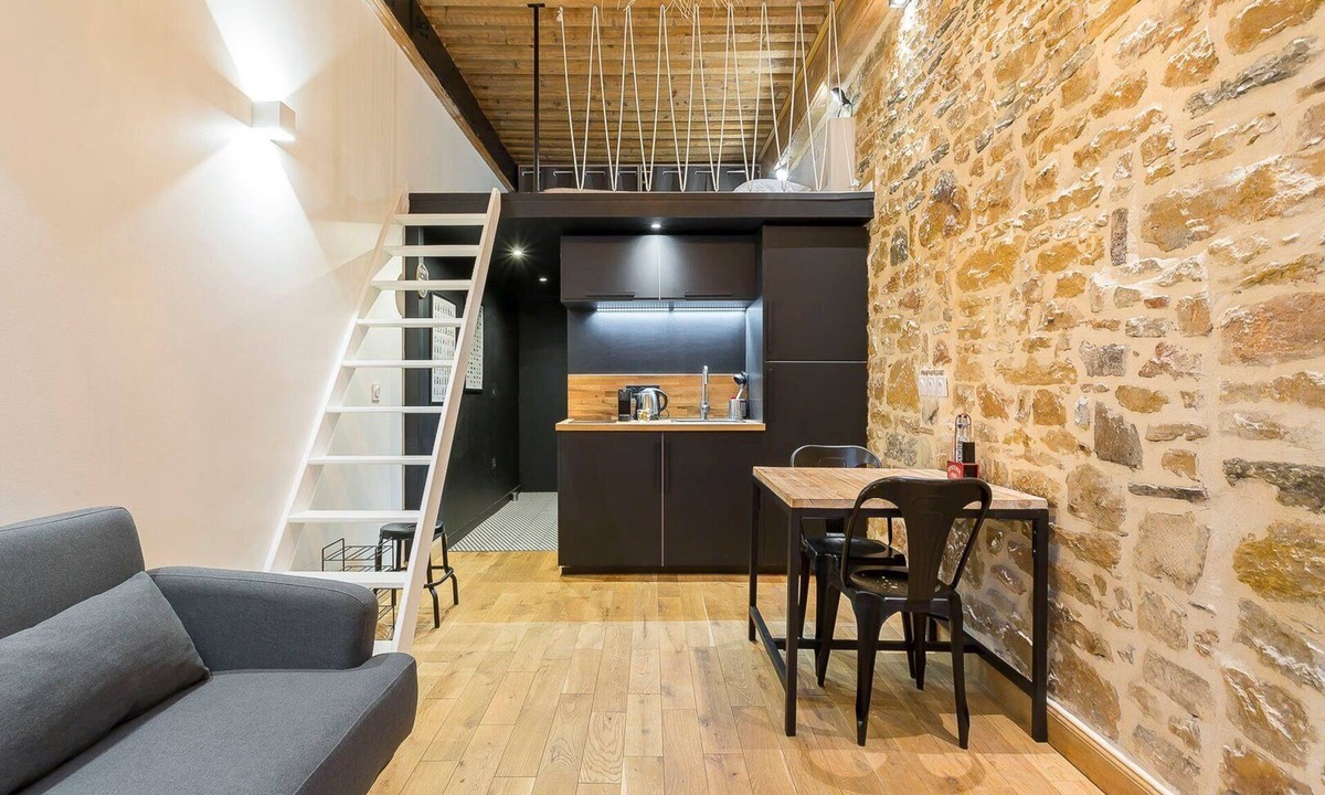 Bellecour - Hotel Dieu Apartment | Hamac Suites - Studio Ainay 1 - Hypercenter Lyon