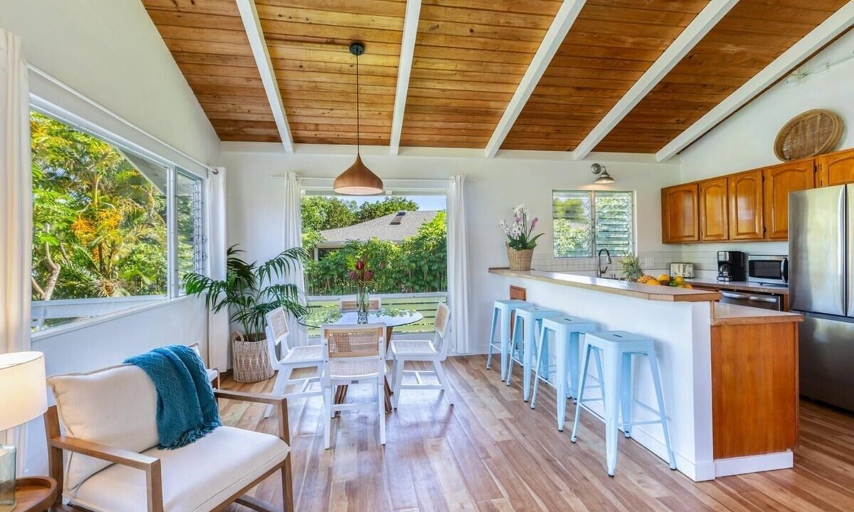 Hanalei Palms House | Hanalei Hideaway 2 Bedroom Home by RedAwning