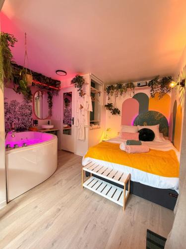 Sassenage Apartment | Hanamori, Suite Balnéo & Cinéma proche Grenoble