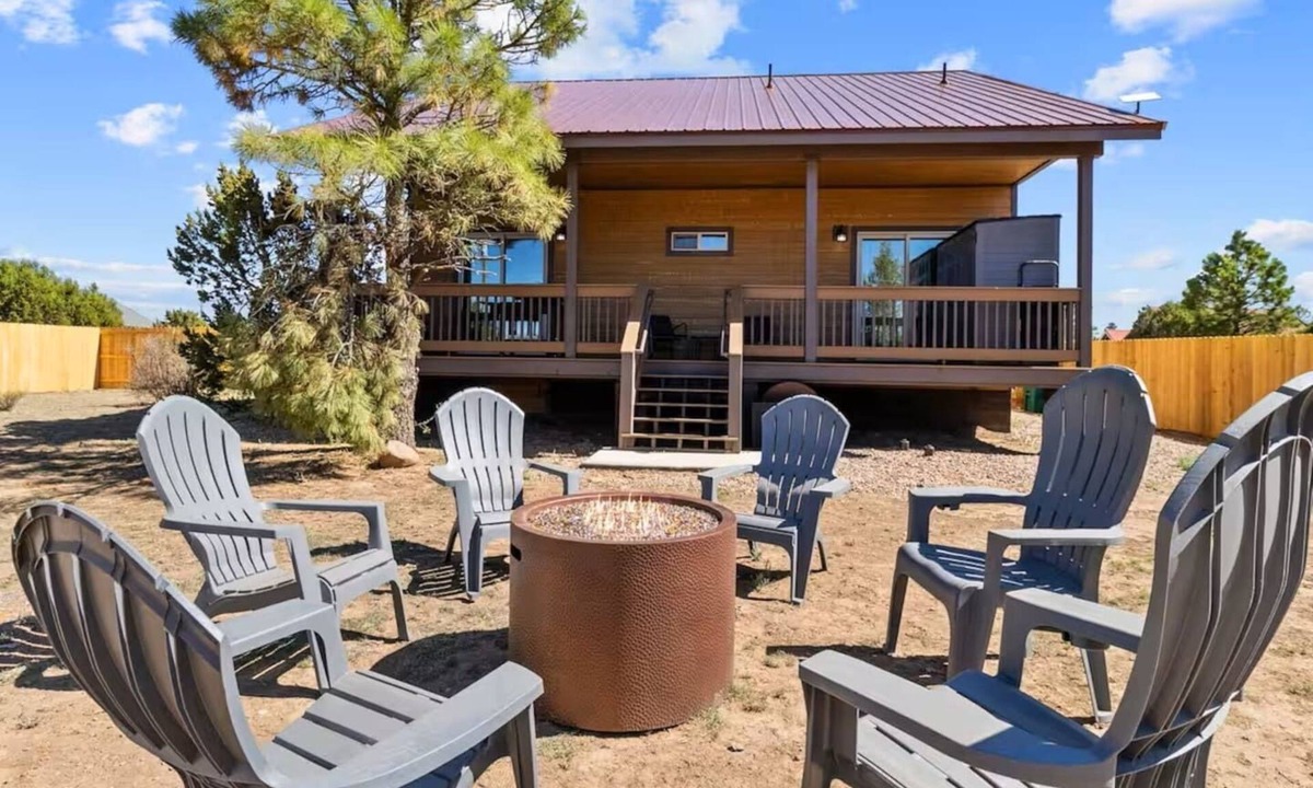 Overgaard Cabin | Happy Pines Hideaway | Fire-pit, Pet Friendly!