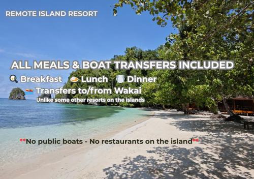 Pulau Kadidi Resort | Harmony Bay Resort and Dive Center