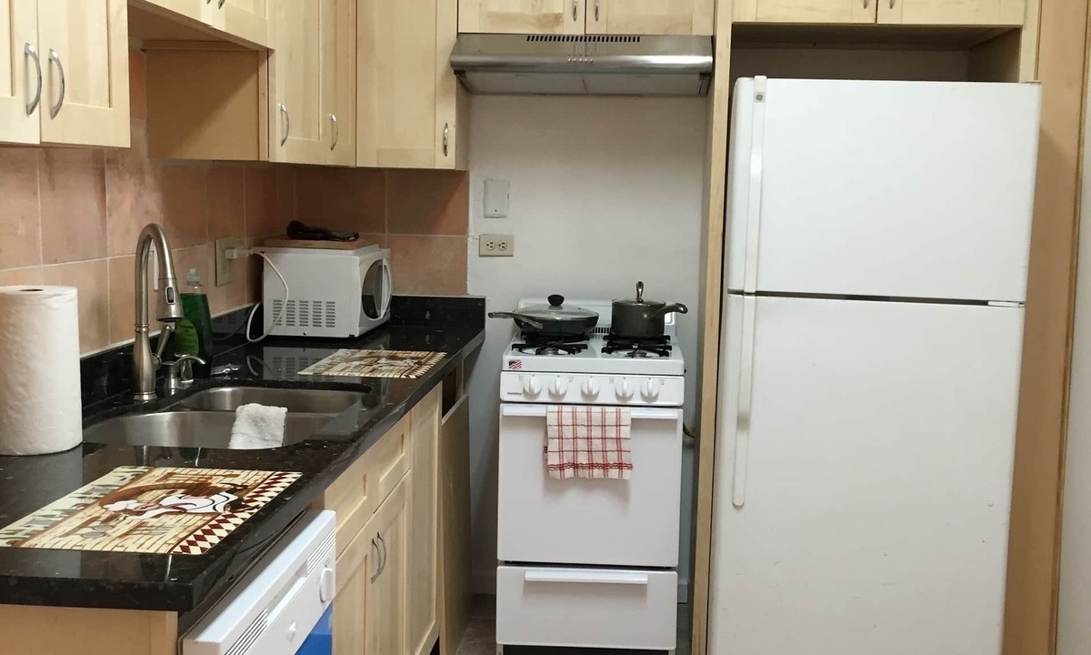 Sunnyside Apartment | Has a huge deck, BBQ,Table,Chairs