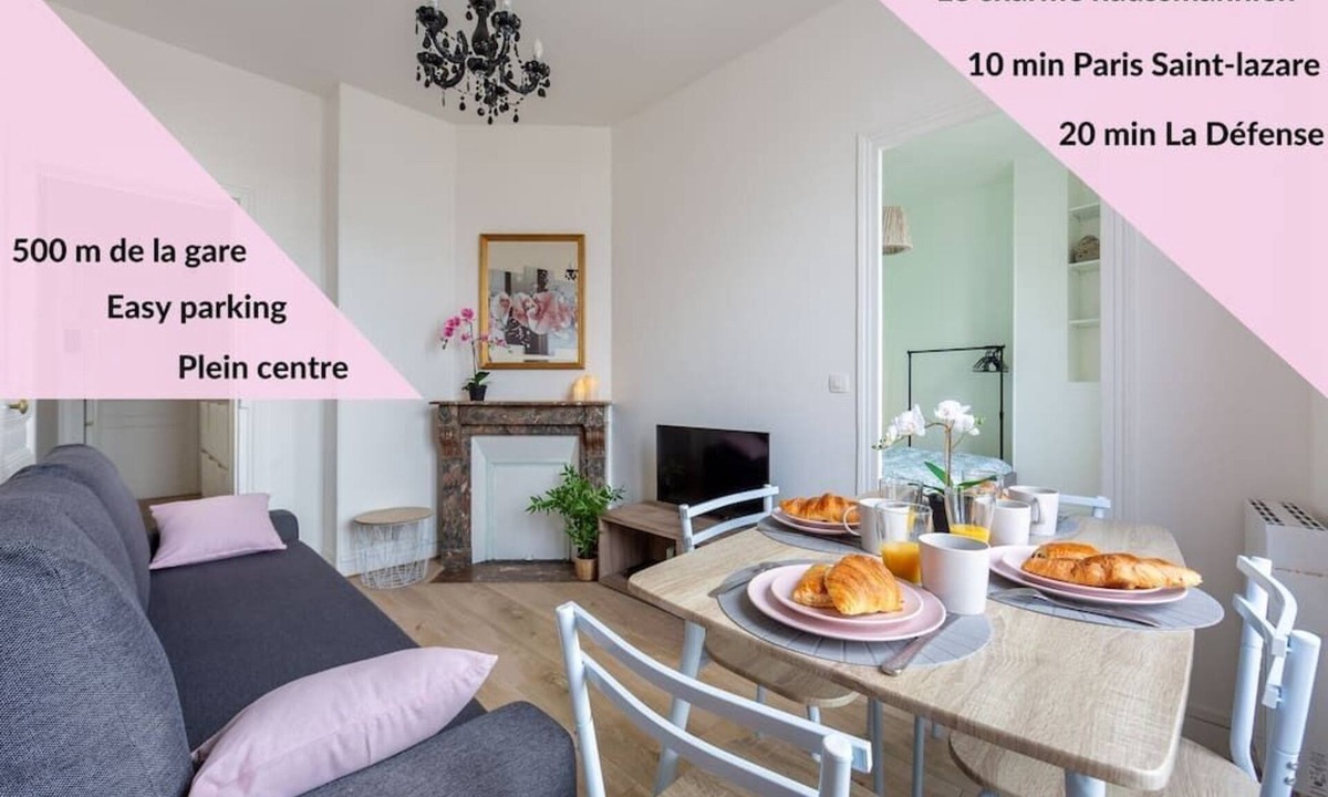 Argenteuil Apartment | Haussmannian charm 10 minutes Paris